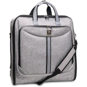 New Premium Suit Garment Bag Carry On - Hangs 4 Suits - Travel & Business